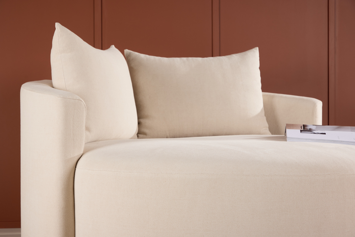 Venture Home Kelso 3-sits Soffa Beige