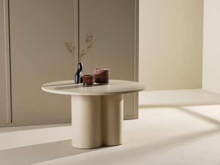 Venture Home Olivia Soffbord Ø80 Beige