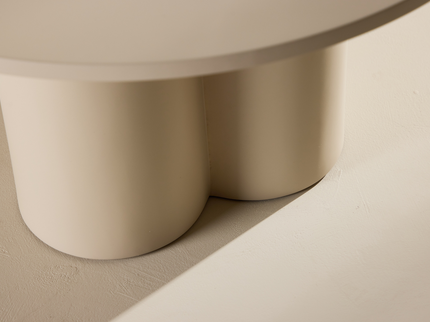 Venture Home Olivia Soffbord Ø80 Beige