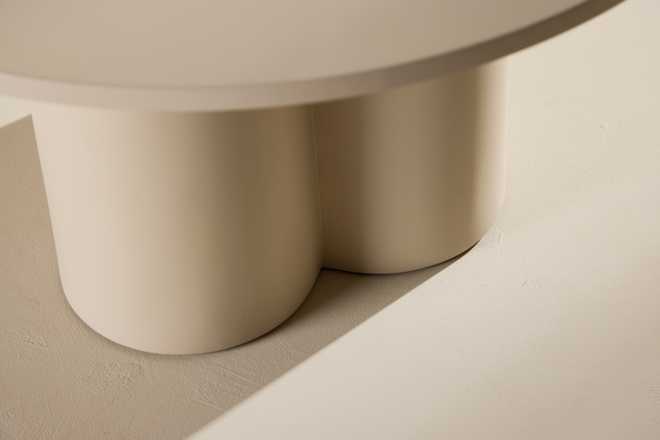 Venture Home Olivia Soffbord Ø80 Beige