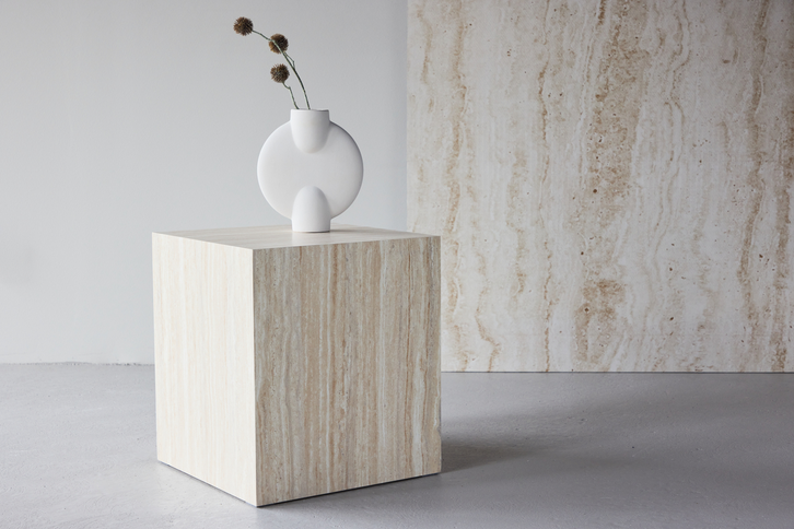 Venture Home York Soffbord 40 x 40 Beige