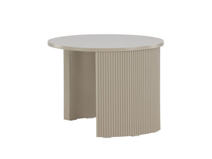 Venture Home Bristol Soffbord Ø60 Beige