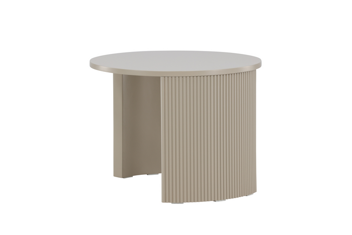 Venture Home Bristol Soffbord Ø60 Beige