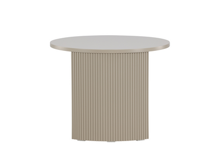 Venture Home Bristol Soffbord Ø60 Beige