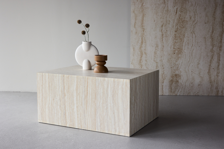Venture Home York Soffbord 80 x 60 Beige