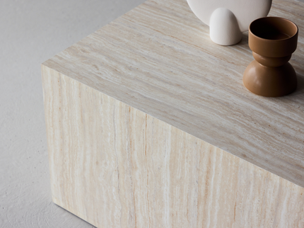 Venture Home York Soffbord 80 x 60 Beige