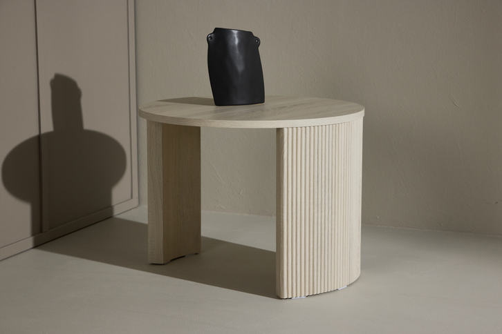 Venture Home Bristol Soffbord Ø60 Vittvätt