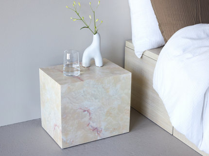 Venture Home York Sidobord 35 x 25 Beige