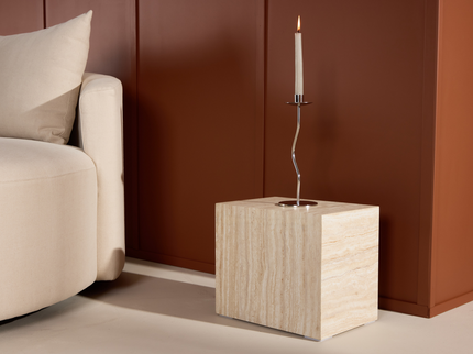 Venture Home York Sidobord 35 x 25 Beige