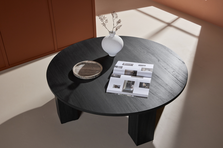 Venture Home Juno Soffbord Ø120 Svart