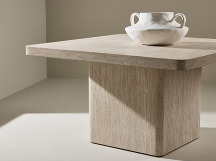Venture Home Qvart Soffbord 80 x 80 Beige