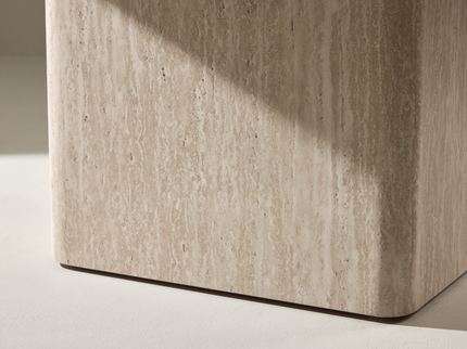 Venture Home Qvart Soffbord 80 x 80 Beige