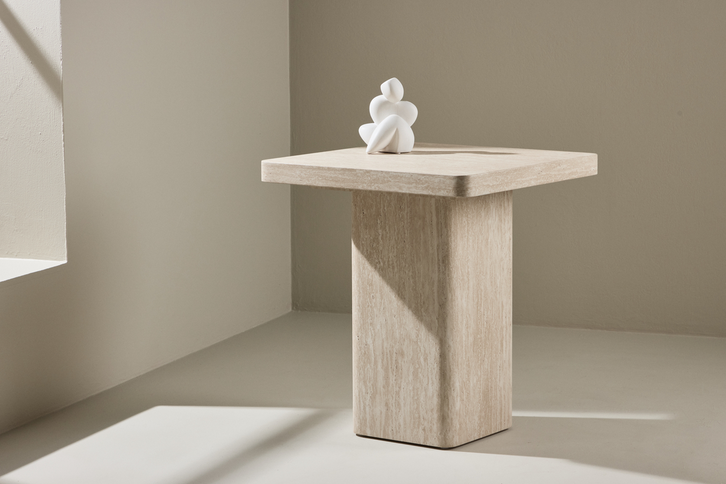 Venture Home Qvart Soffbord 50 x 50 Beige