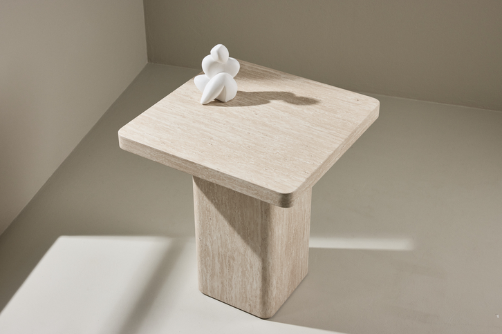 Venture Home Qvart Soffbord 50 x 50 Beige