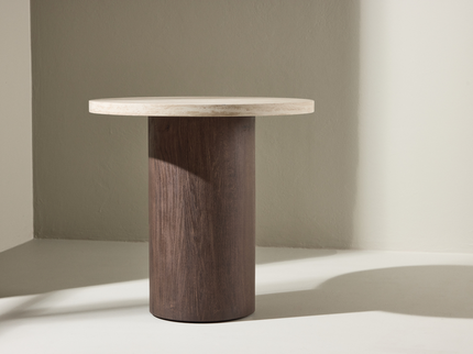 Venture Home Megg Soffbord Ø50 Beige