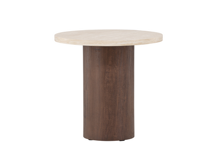 Venture Home Megg Soffbord Ø50 Beige