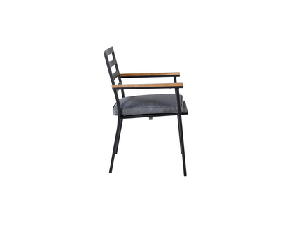 Venture Home Brasilia Matstolar 2-Pack Svart Utomhus