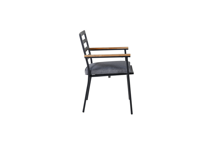 Venture Home Brasilia Matstolar 2-Pack Svart Utomhus