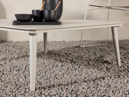 Venture Home Lina Soffbord 90 x 90 Beige Utomhus