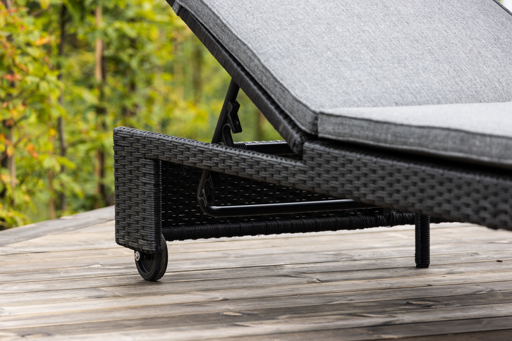 Venture Home London Solstol Svart 119x32