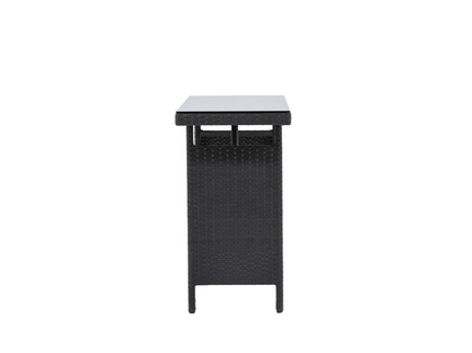 Venture Home Padova Sidobord 40 x 120 Svart Utomhus