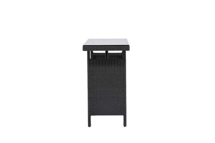 Venture Home Padova Sidobord 40 x 120 Svart Utomhus