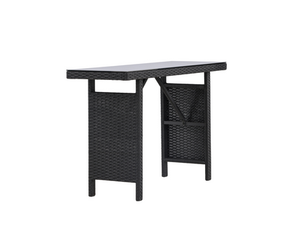 Venture Home Padova Sidobord 40 x 120 Svart Utomhus