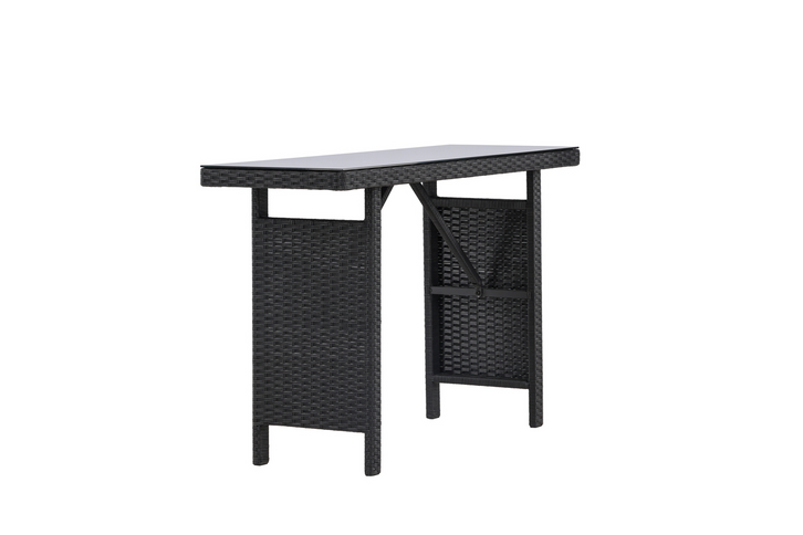 Venture Home Padova Sidobord 40 x 120 Svart Utomhus
