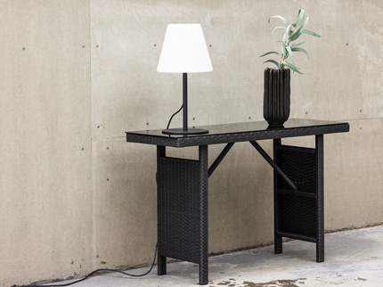 Venture Home Padova Sidobord 40 x 120 Svart Utomhus