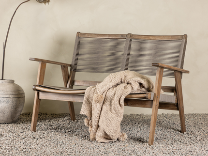 Venture Home Little John 2-Sits Soffa Utomhus Brun
