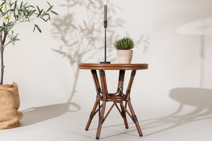 Venture Home Sagres Cafebord Ø60 Brunt Utomhus