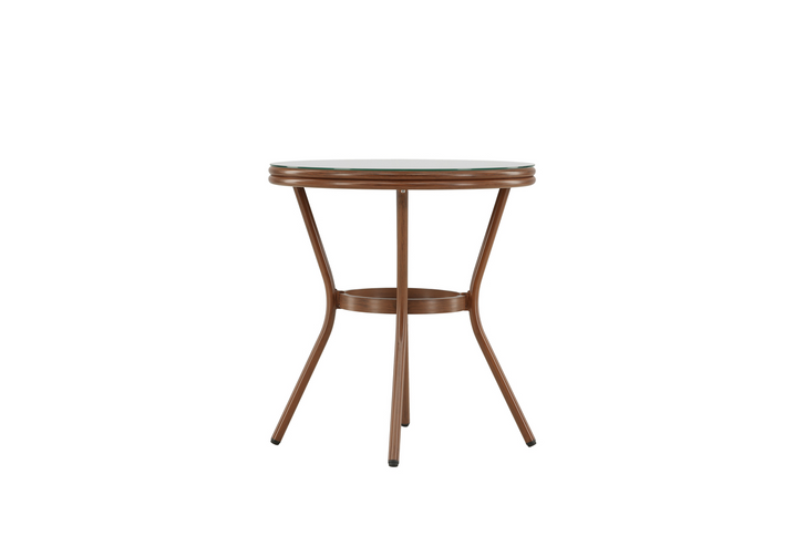 Venture Home Loures Cafebord Ø70 Brunt Utomhus