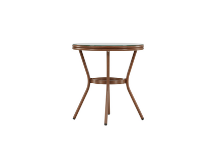 Venture Home Loures Cafebord Ø70 Brunt Utomhus