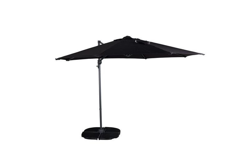 Venture Home Leeds Parasoll Ø294 Svart