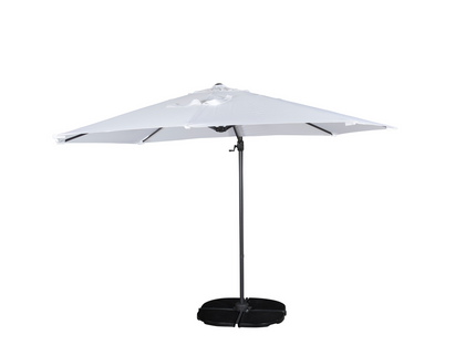 Venture Home Leeds Parasoll Ø300 Vit