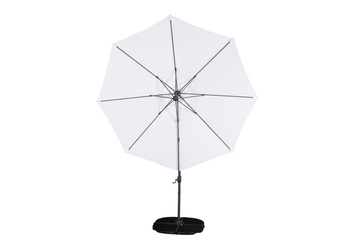 Venture Home Leeds Parasoll Ø300 Vit