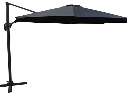 Venture Home Leeds Parasoll Ø350 Svart