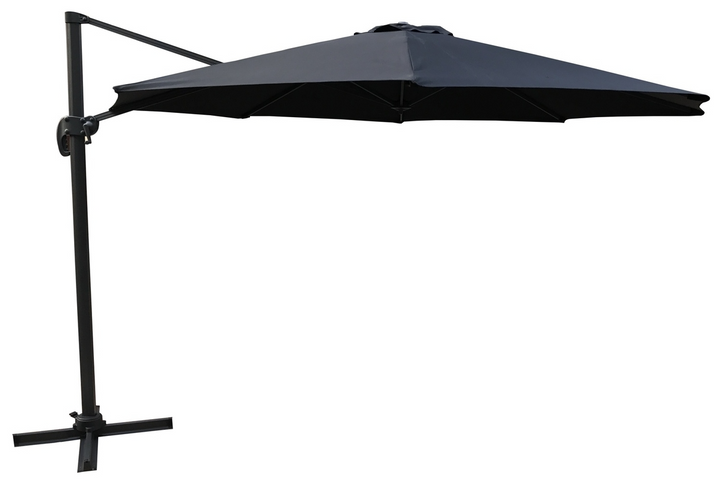 Venture Home Leeds Parasoll Ø350 Svart
