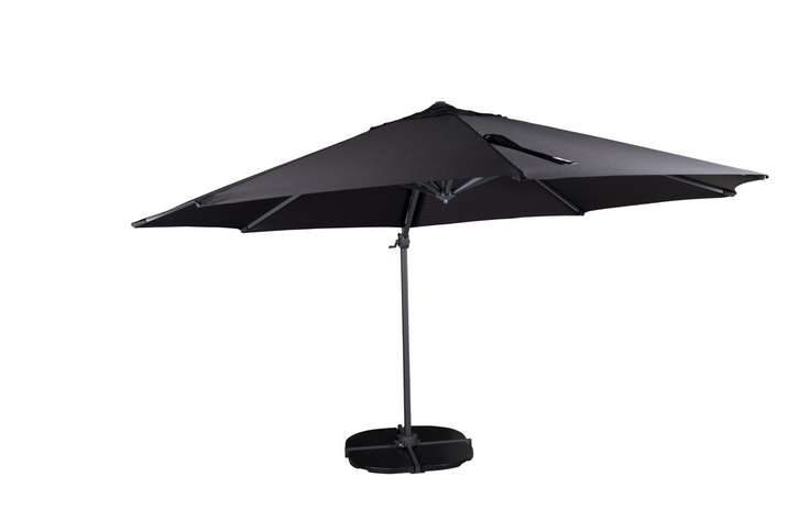 Venture Home Leeds Parasoll Ø350 Svart