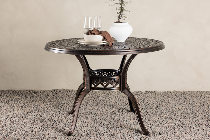 Venture Home Coimbra Cafebord Ø100 Brunt Utomhus