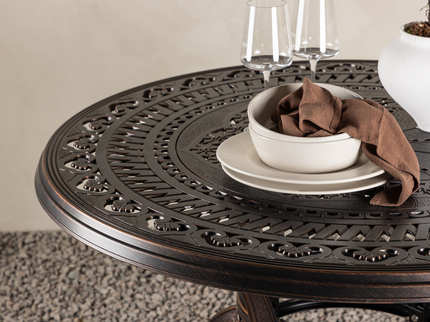Venture Home Coimbra Cafebord Ø100 Brunt Utomhus