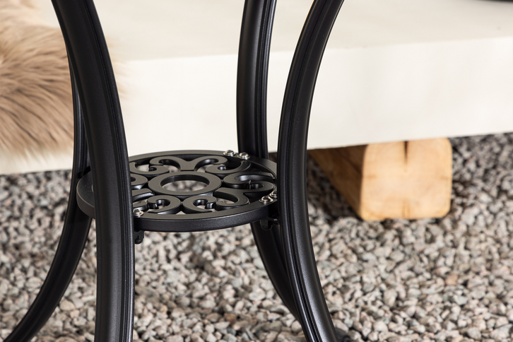 Venture Home Leiria Cafebord Ø60 Brunt Utomhus