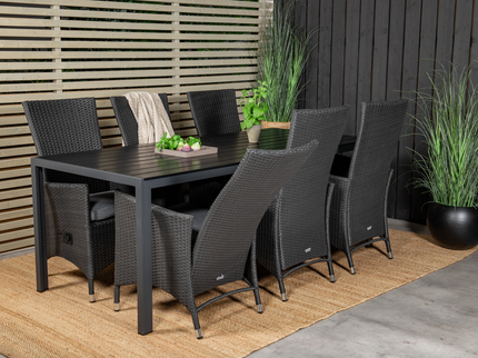 Venture Home Padova Reclinerstolar 2-pack Svart