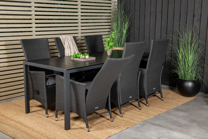 Venture Home Padova Reclinerstolar 2-pack Svart