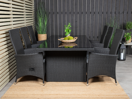Venture Home Padova Reclinerstolar 2-pack Svart