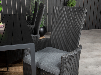 Venture Home Padova Reclinerstolar 2-pack Svart