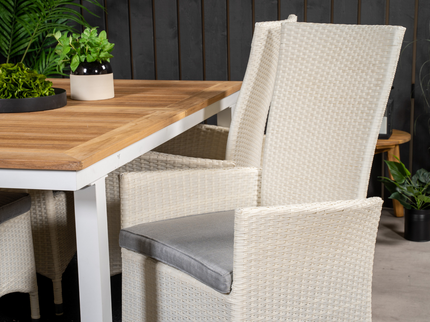 Venture Home Padova Reclinerstolar 2-pack Vit