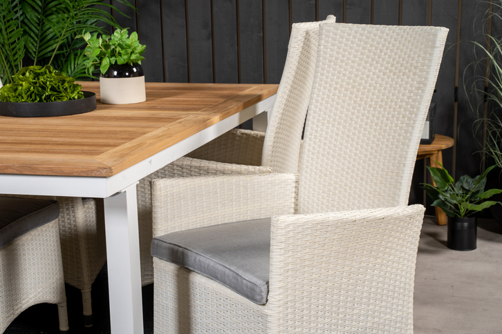 Venture Home Padova Reclinerstolar 2-pack Vit