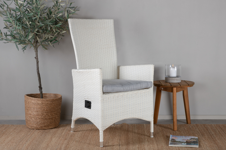 Venture Home Padova Reclinerstolar 2-pack Vit