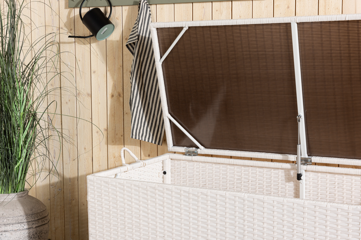 Venture Home London Dynbox 130 x 60 Vit